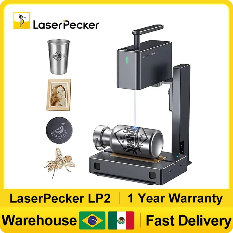 Fiber Laser Marking Machine 30W - LASERPECKER يده الليزر حفارة المحمولة قوية