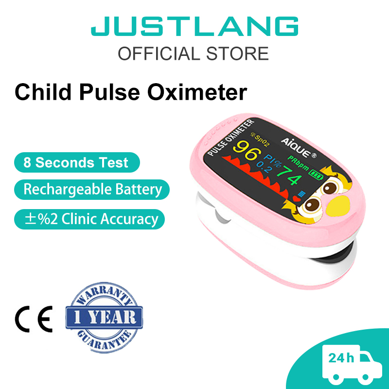 Pulse Oximeter Fingertip Rechargeable - جهاز قياس الأكسجين الرقمي من جاست