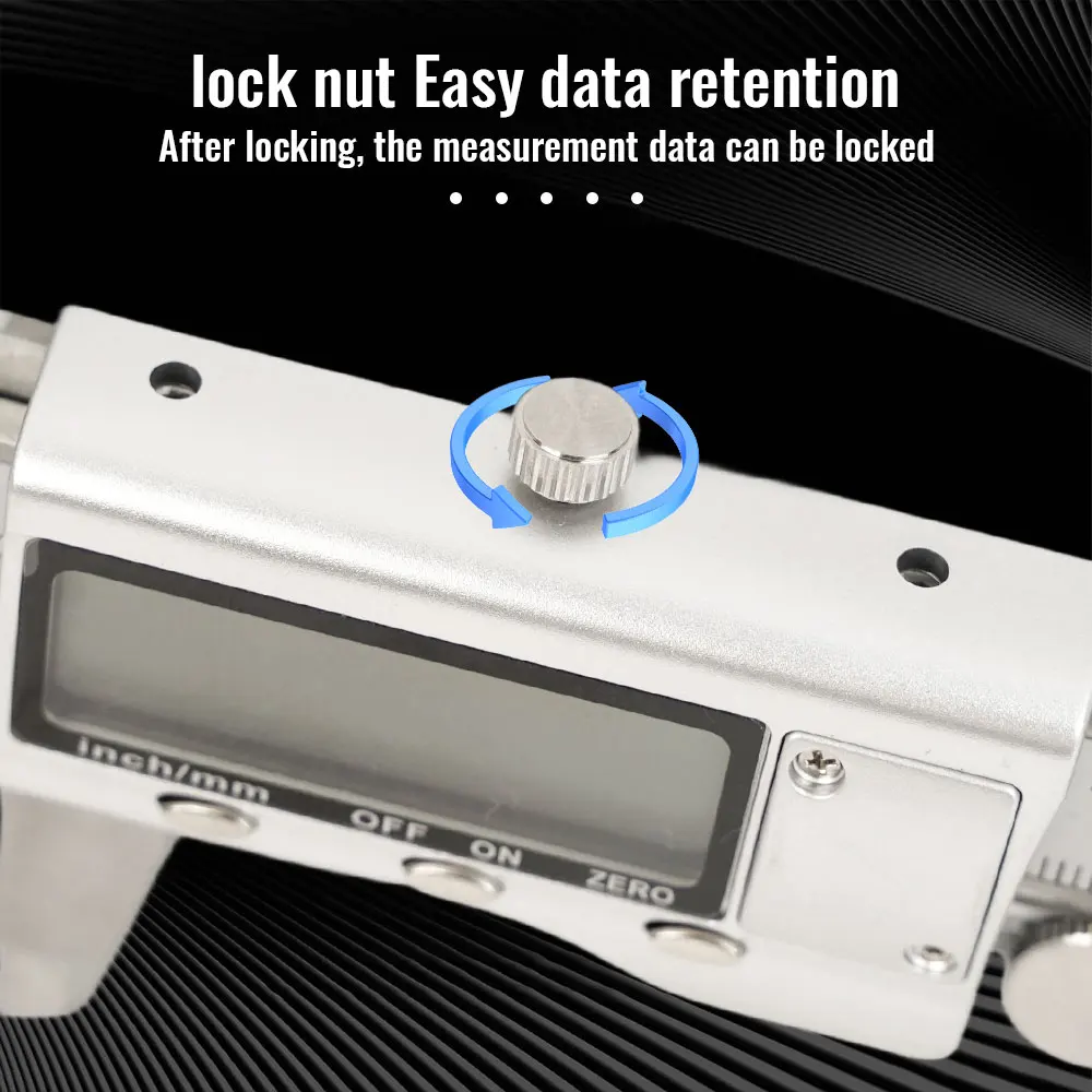 Digital Caliper 150Mm Stainless Steel - TON09، مقياس رقمي إلكتروني من الفولاذ