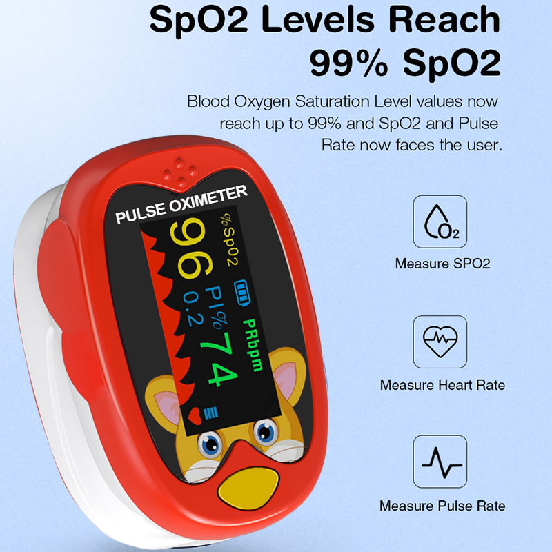 Pulse Oximeter Fingertip Rechargeable - USB شحن الإصبع مقياس التأكسج نبض