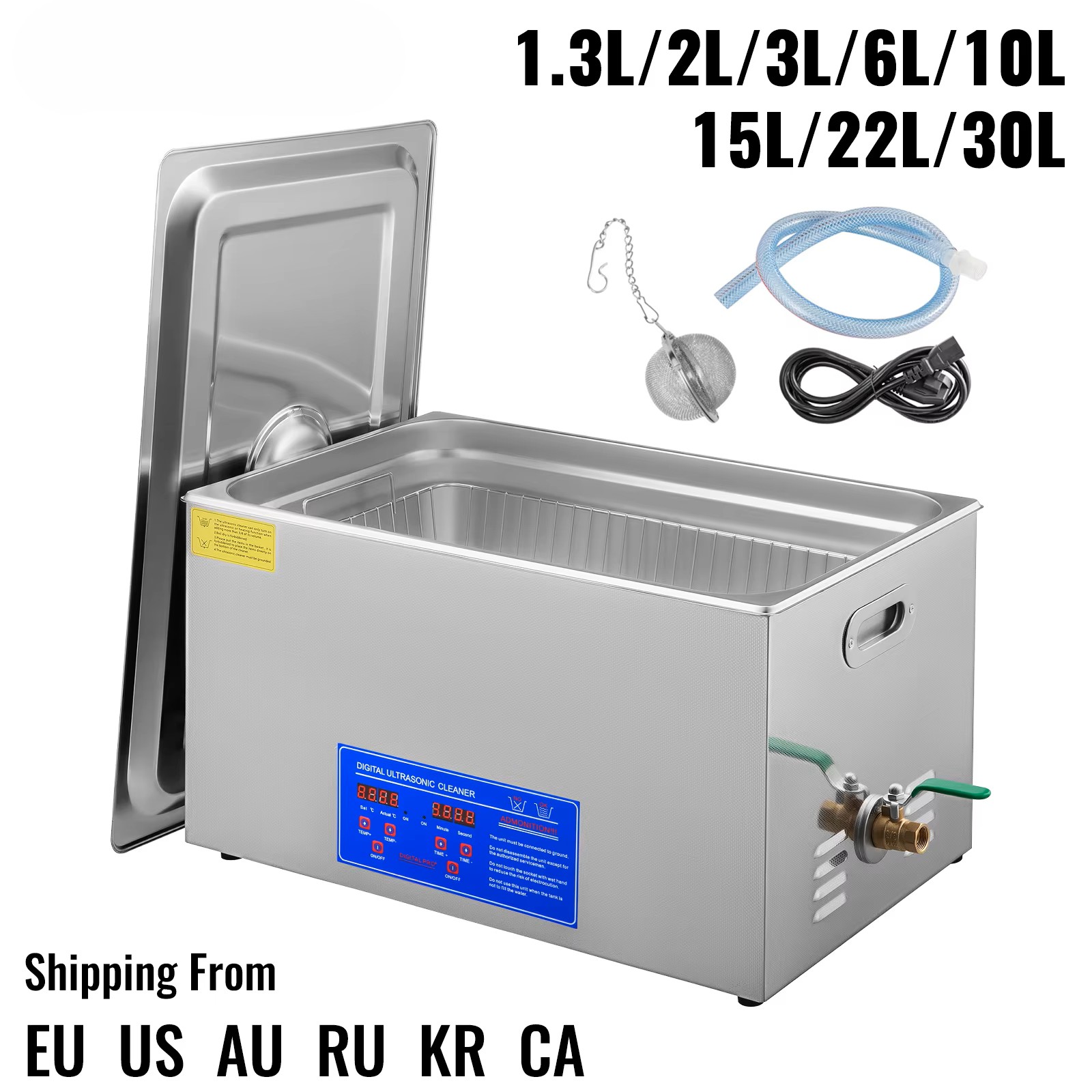 Ultrasonic Cleaner 30L Industrial - جهاز تنظيف بالموجات فوق الصوتية من