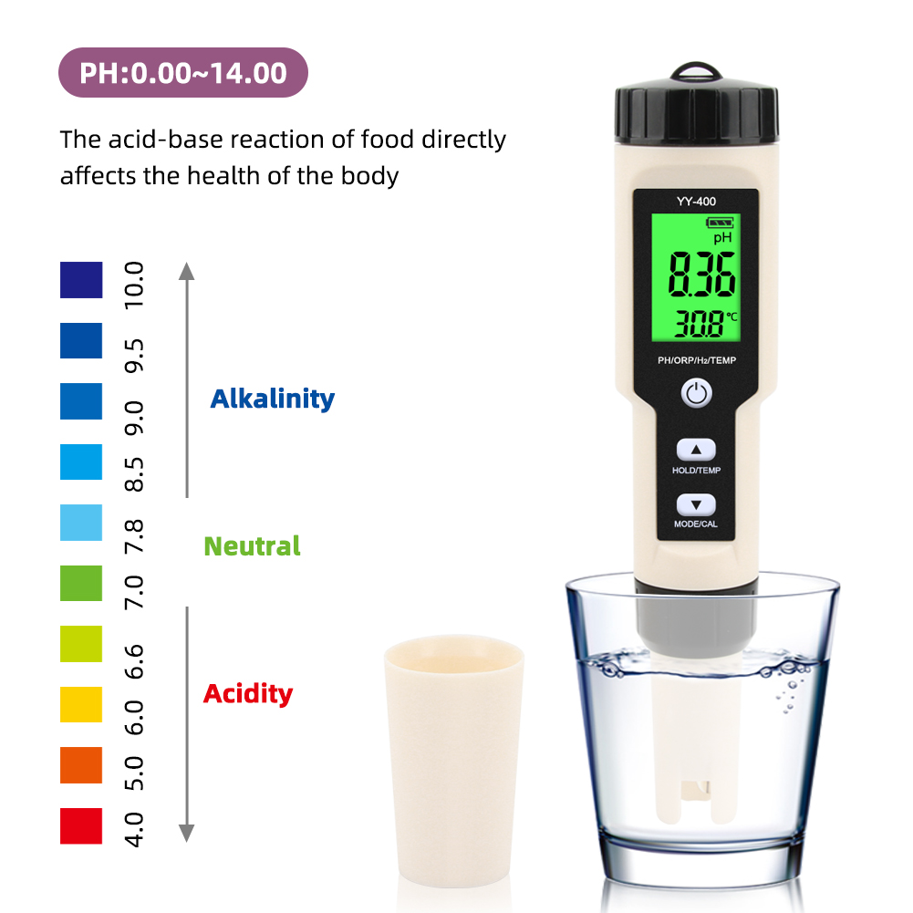 جهاز قياس جودة المياه الرقمي 4 - مراجعة Ph Meter Digital Water Tester وسعره