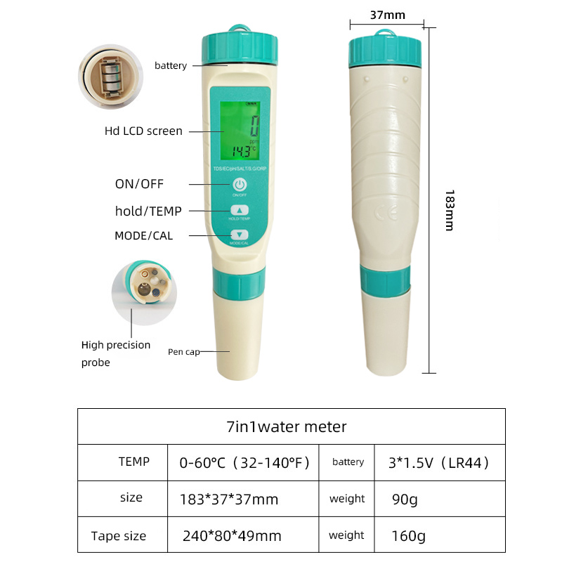 أحدث جهاز 2023 لقياس درجة الحم - مراجعة Ph Meter Digital Water Tester وسعره