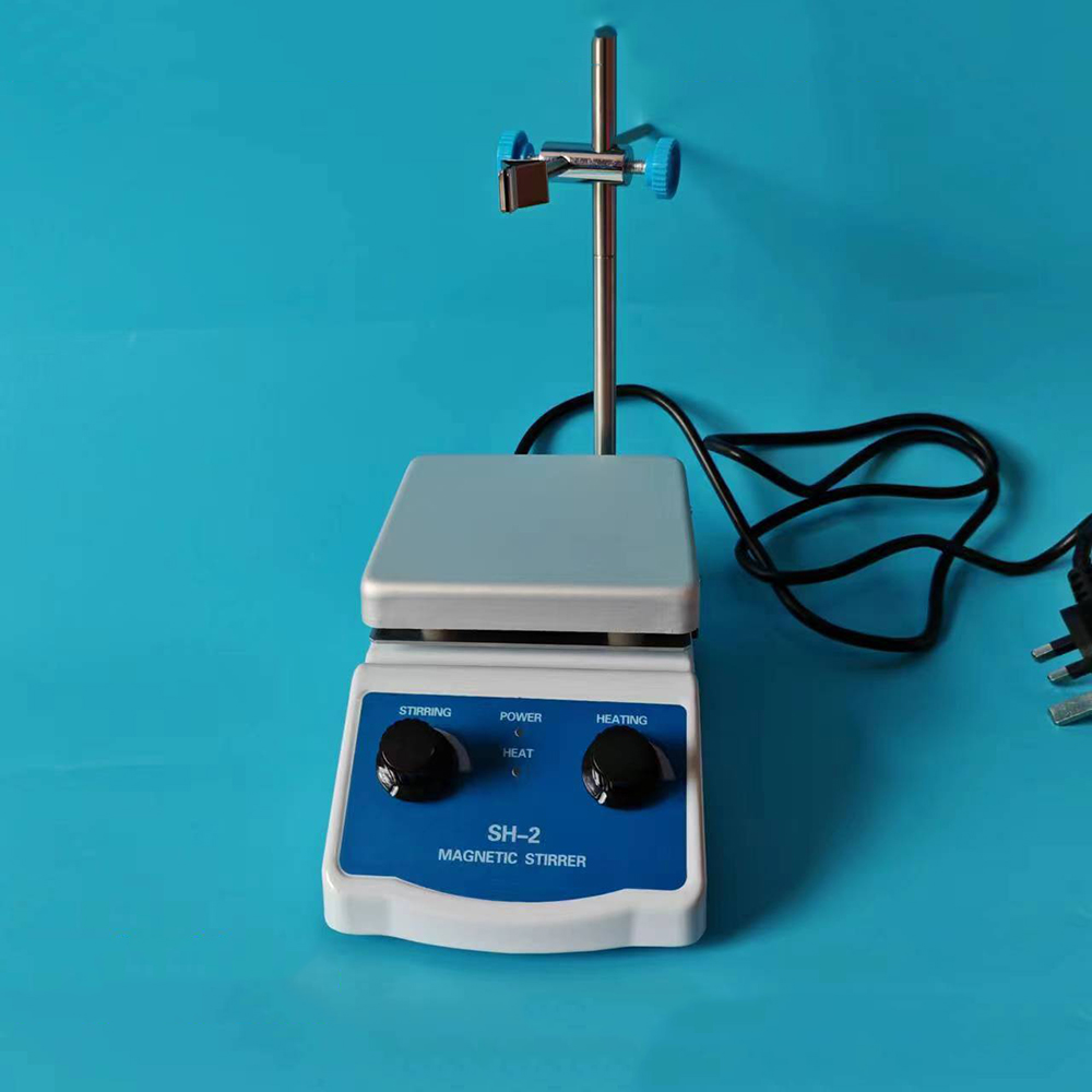 SH-2 محرك مغناطيسي للمختبر مع  - مراجعة Lab Magnetic Stirrer Hot Plate وسعره