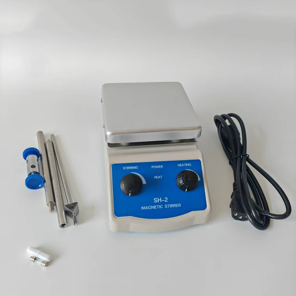 SH-2 محرك مغناطيسي للمختبر مع  - مراجعة Lab Magnetic Stirrer Hot Plate وسعره