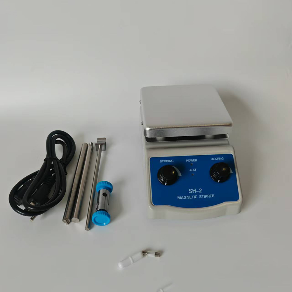 SH-2 محرك مغناطيسي للمختبر مع  - مراجعة Lab Magnetic Stirrer Hot Plate وسعره