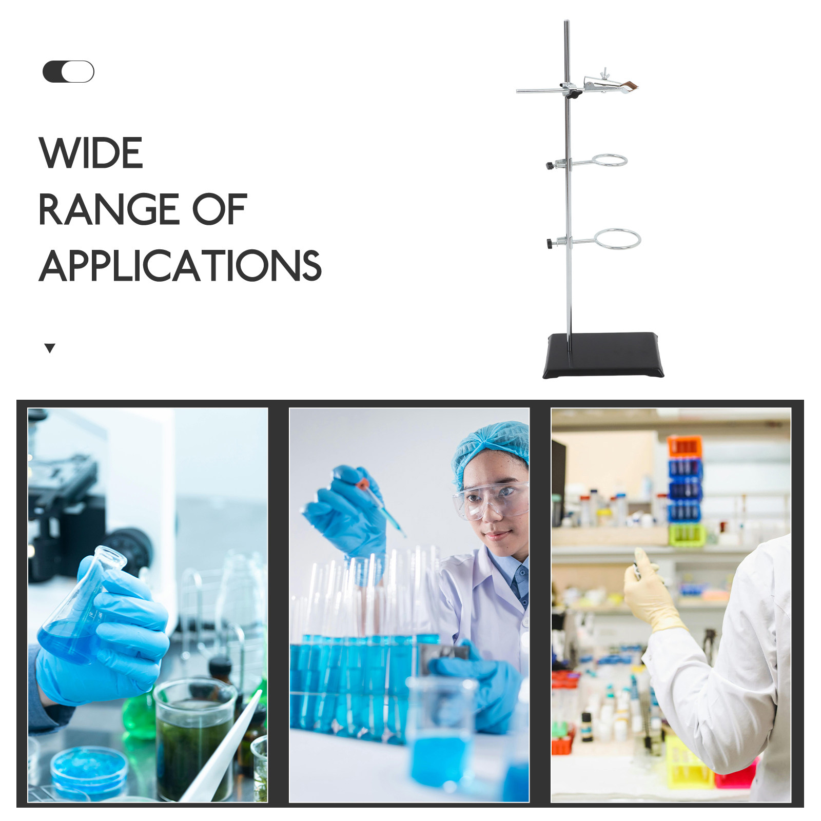حامل أنابيب اختبار من الفولاذ  - مراجعة Lab Equipment وسعره