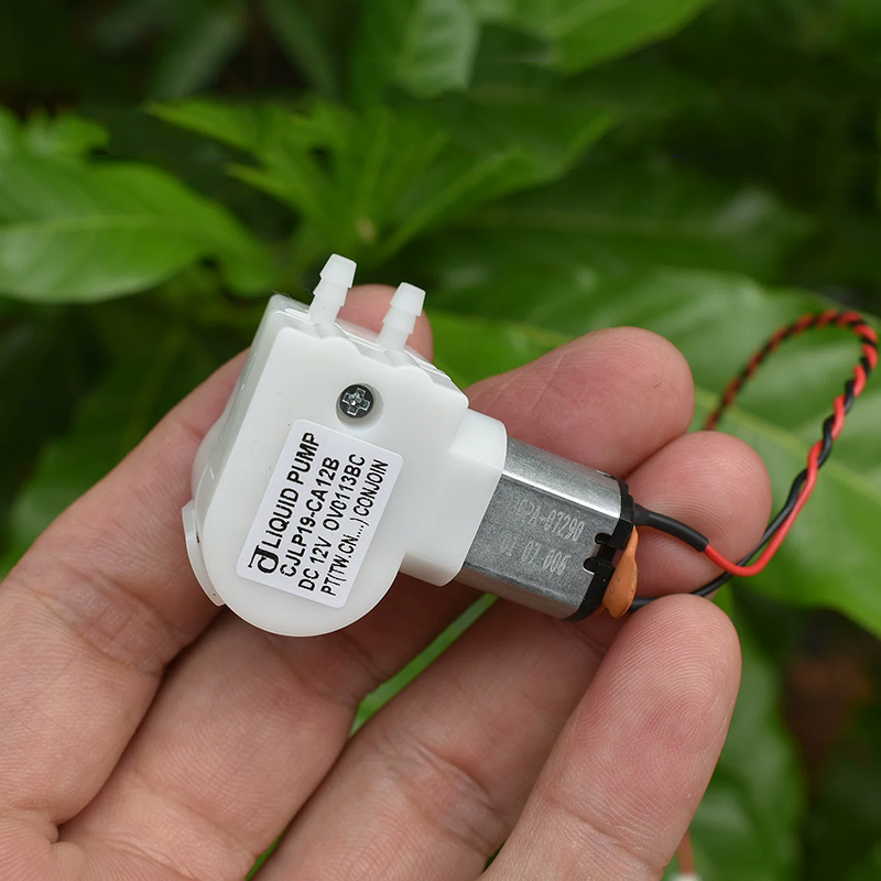 مضخة تدفق صغيرة CJLP19-CA12B ت - مراجعة Mini Peristaltic Pump 12V وسعره