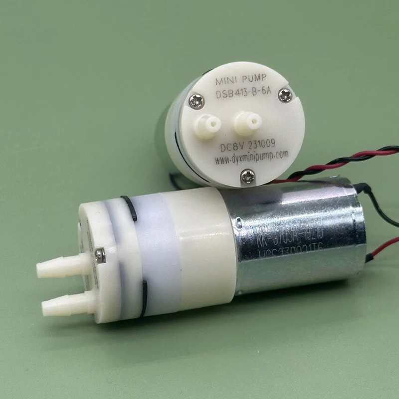 مضخة مياه صغيرة ذاتية الشفط DS - مراجعة Mini Peristaltic Pump 12V وسعره