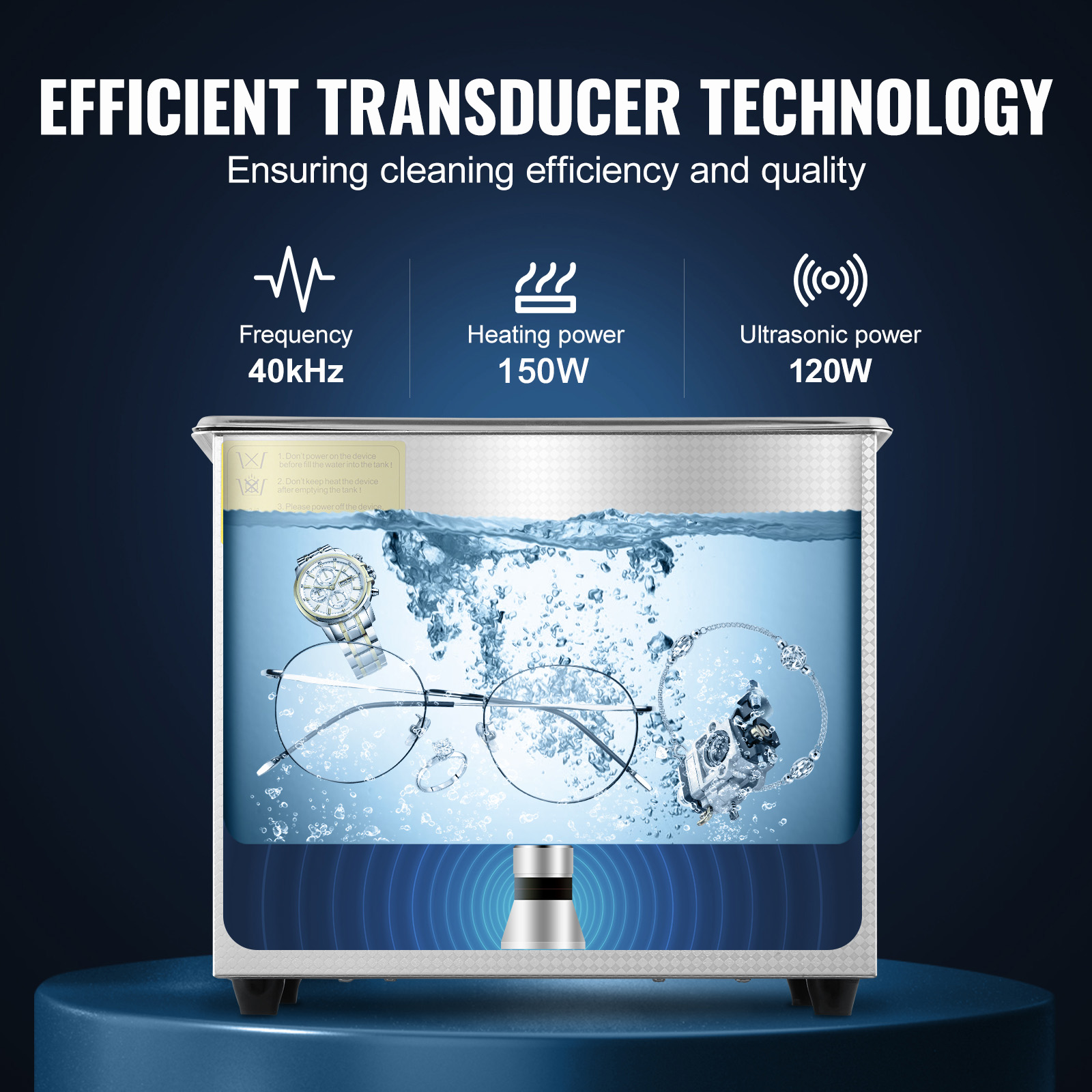 جهاز تنظيف بالموجات فوق الصوتي - مراجعة Ultrasonic Cleaner 30L Industrial وسعره