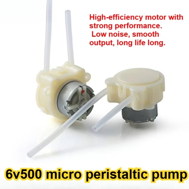 مضخة تمعجية صغيرة تعمل بالتيار - مراجعة Mini Peristaltic Pump 12V وسعره