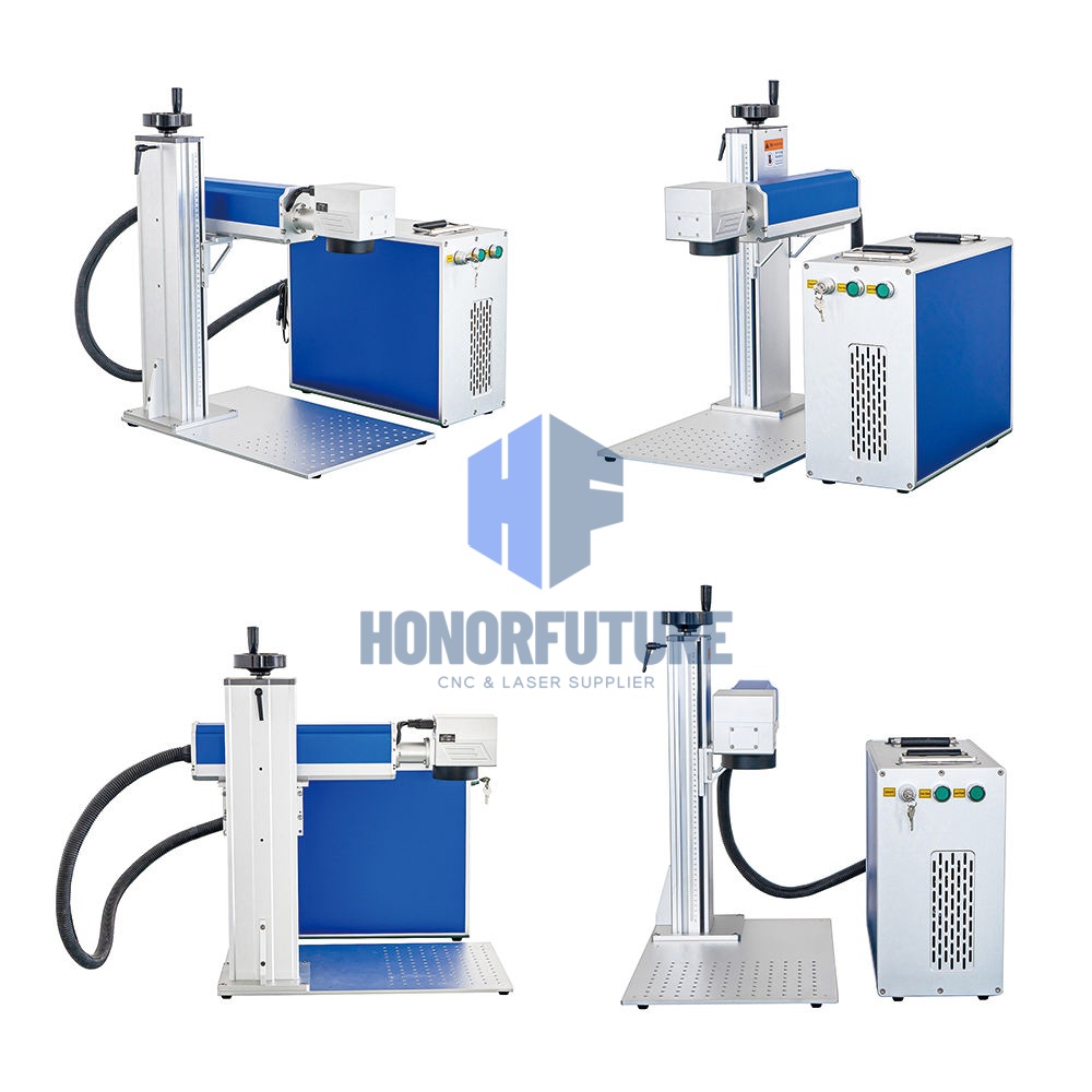 آلة وسم بالليزر للمكتب بقوة 30 - مراجعة Fiber Laser Marking Machine 30W وسعره