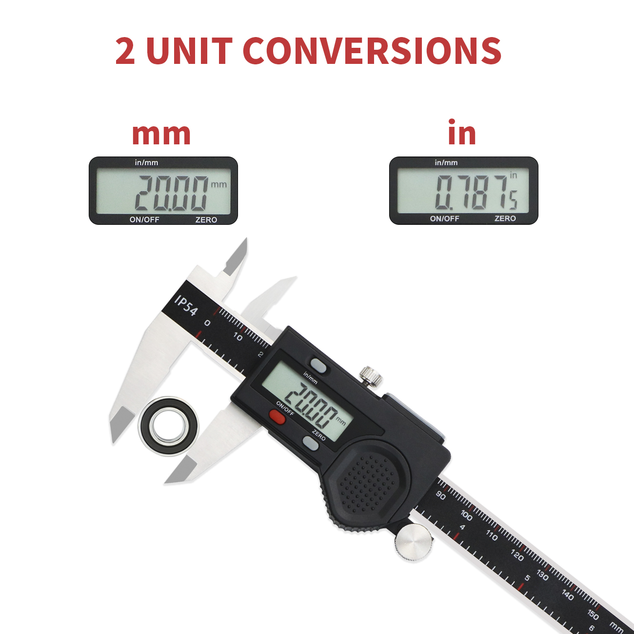 فرجار رقمي إلكتروني من SHANHR  - مراجعة Digital Caliper 150Mm Stainless Steel وسعره