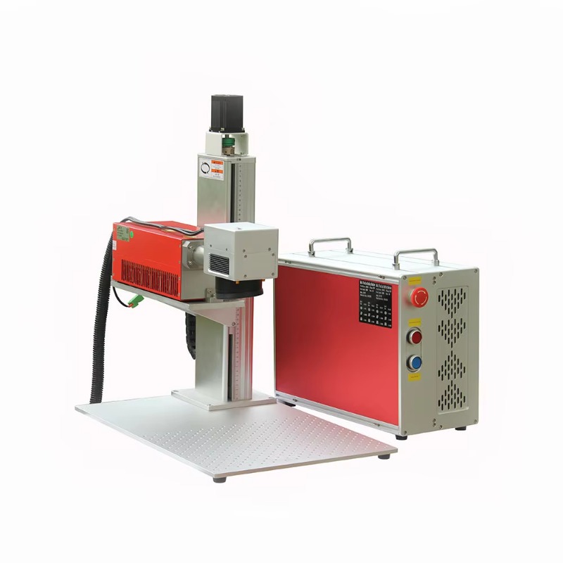 ماكينة نقش بالليزر بالألياف ال - مراجعة Fiber Laser Marking Machine 30W وسعره