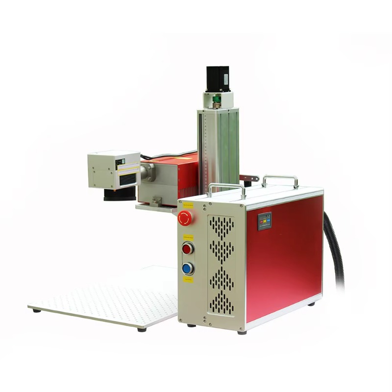 ماكينة نقش بالليزر بالألياف ال - مراجعة Fiber Laser Marking Machine 30W وسعره