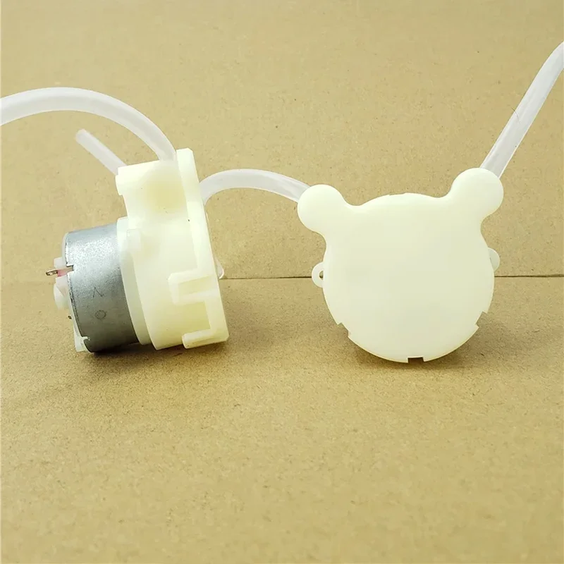 مضخة تمعجية صغيرة بتيار مستمر  - مراجعة Mini Peristaltic Pump 12V وسعره