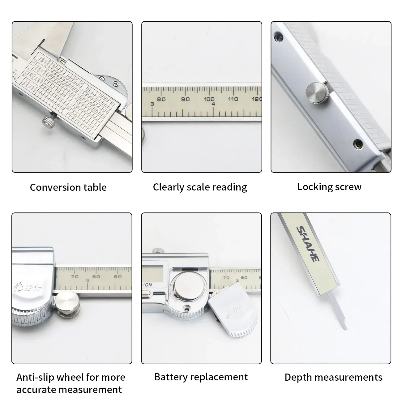 150 مللي متر IP67 مقاوم للماء  - مراجعة Digital Caliper 150Mm Stainless Steel وسعره
